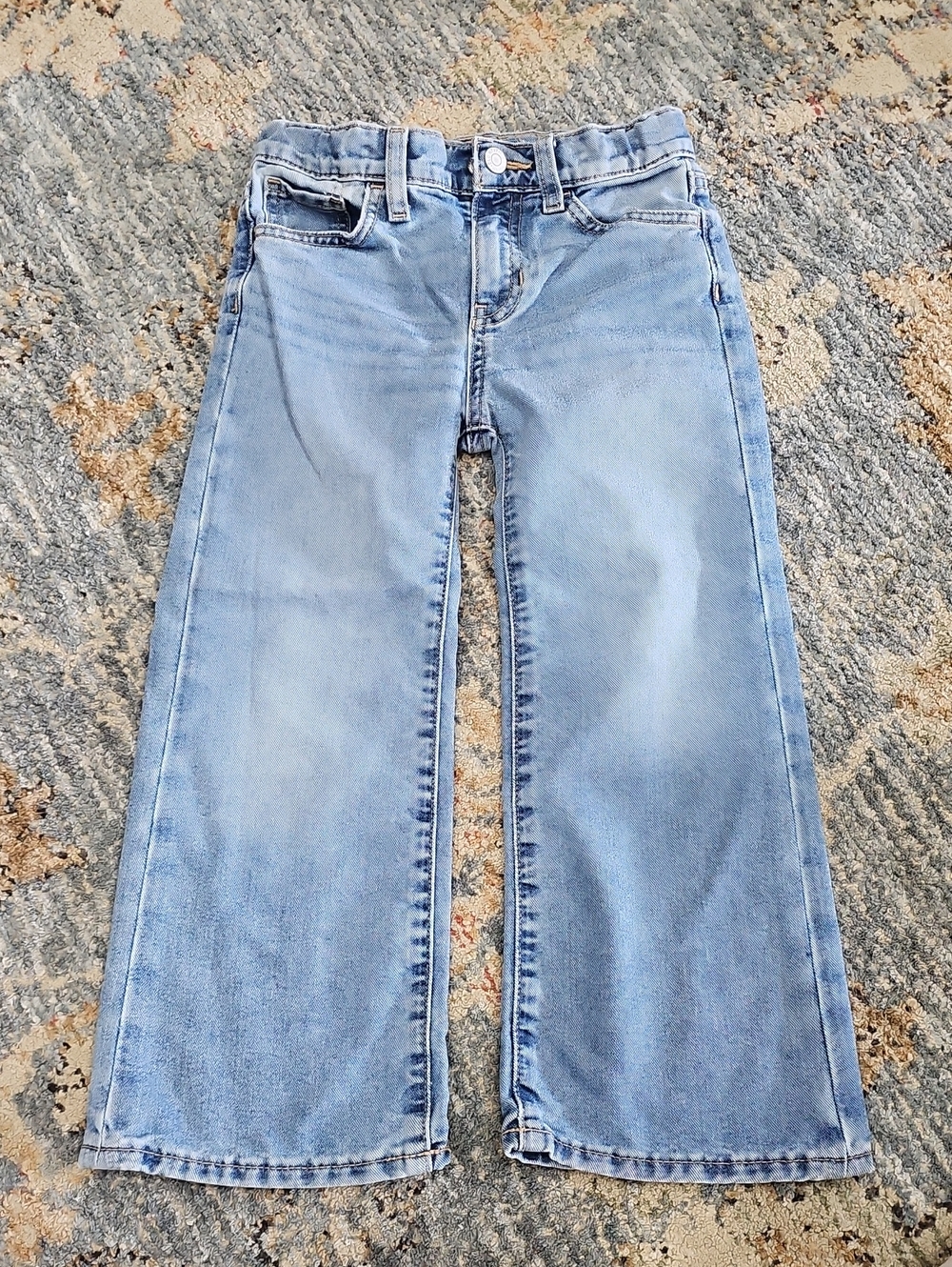 Old Navy Light Blue Wide-Leg Jeans